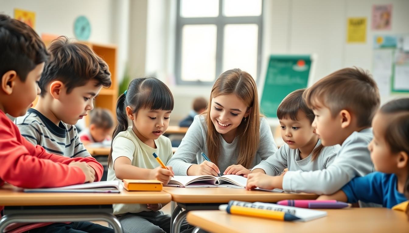 Modern university campus for students